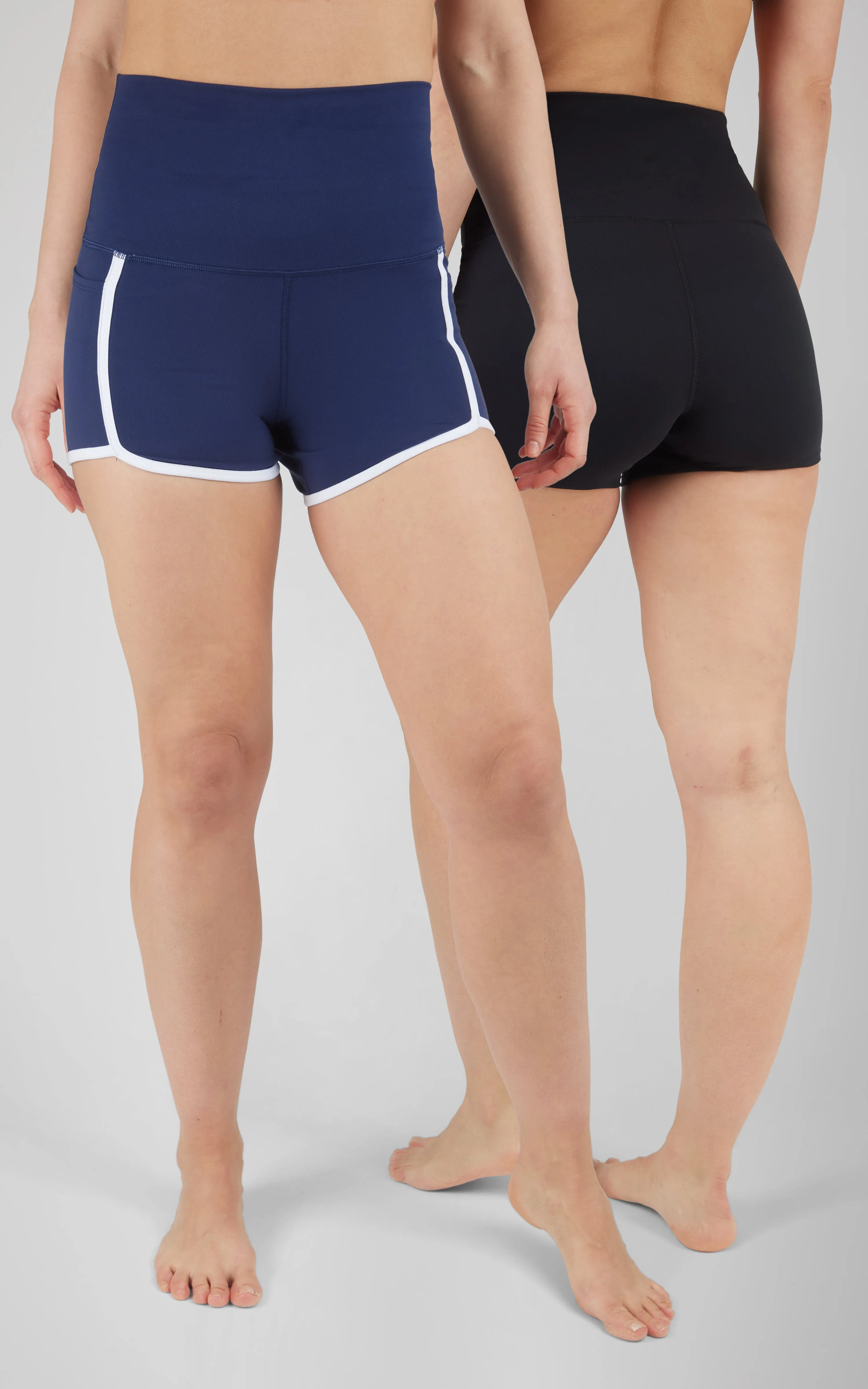 2 PK Lux Super High Waist Bike Short and Everyday Bike Short