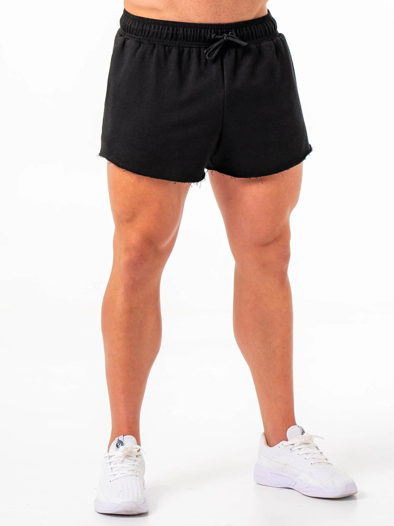 3" Fleece Shorts - Black