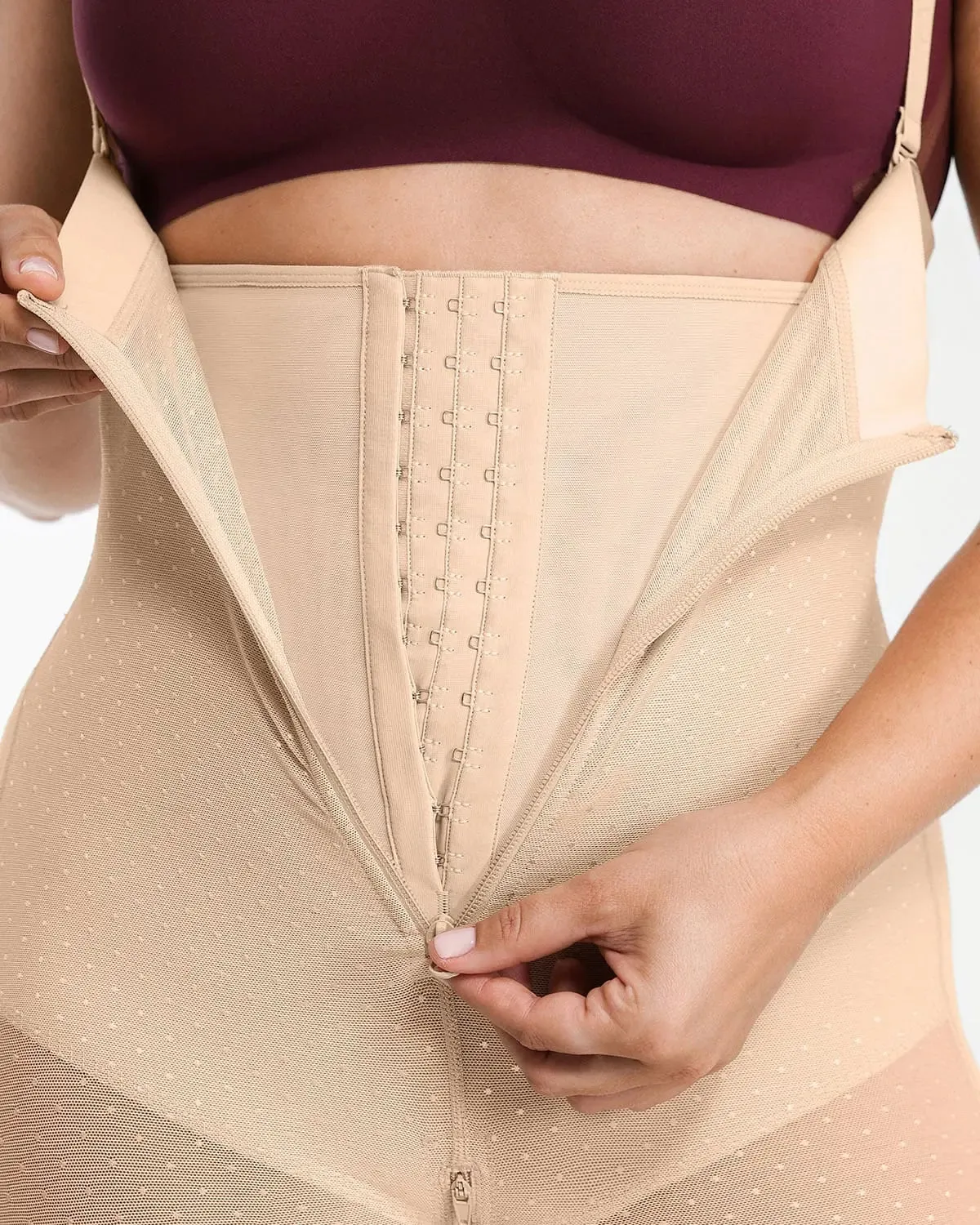 AirSlim® High Waist Butt-Lifting Polka Dot Shorts