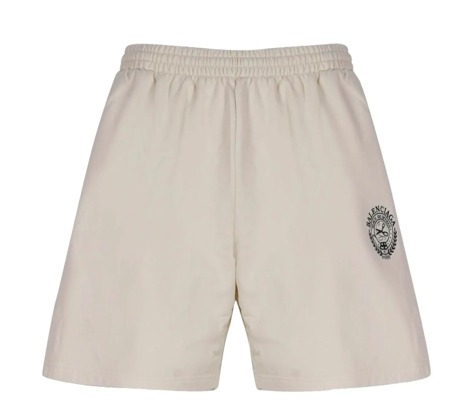Balenciaga Logo Detailed Elastic Waist Shorts