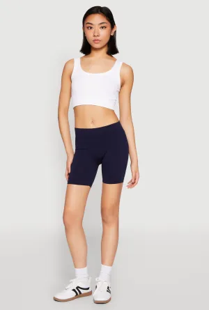 Basic Seamless Biker Shorts
