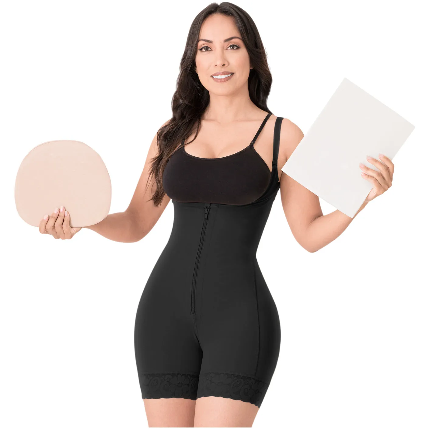 Be Shapy | Diane & Geordi 2396 Colombian Body Shaper   Ab Board Liposuction   Abdominal Lipo Foams