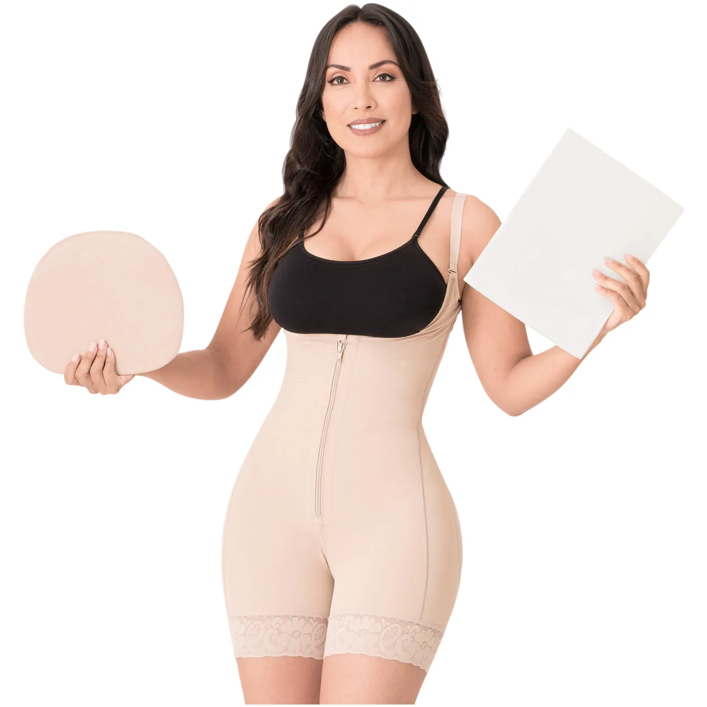 Be Shapy | Diane & Geordi 2396 Colombian Body Shaper   Ab Board Liposuction   Abdominal Lipo Foams