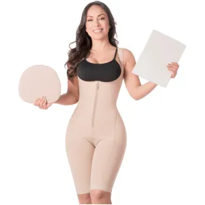 Be Shapy | Diane & Geordi 2397 Colombian Fajas Body Shaper   Ab Board Liposuction   Abdominal Lipo Foams