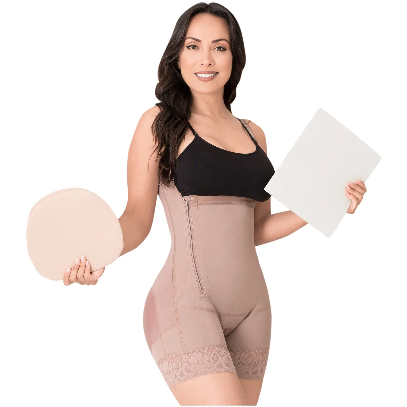 Be Shapy | Laty Rose 21111 Colombian Fajas   Post Lipo Ab Board   Abdominal Lipo Foams  | Powernet Shapewear