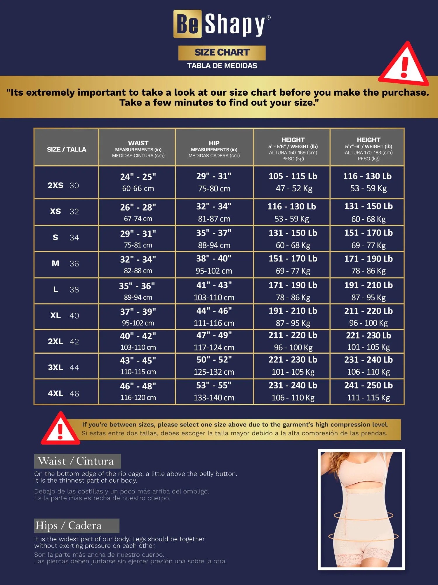 Be Shapy | Laty Rose 21113 Shapewear Tummy Control   Abdominal Lipo Board and Foam | Powernet Colombian Body Shaper