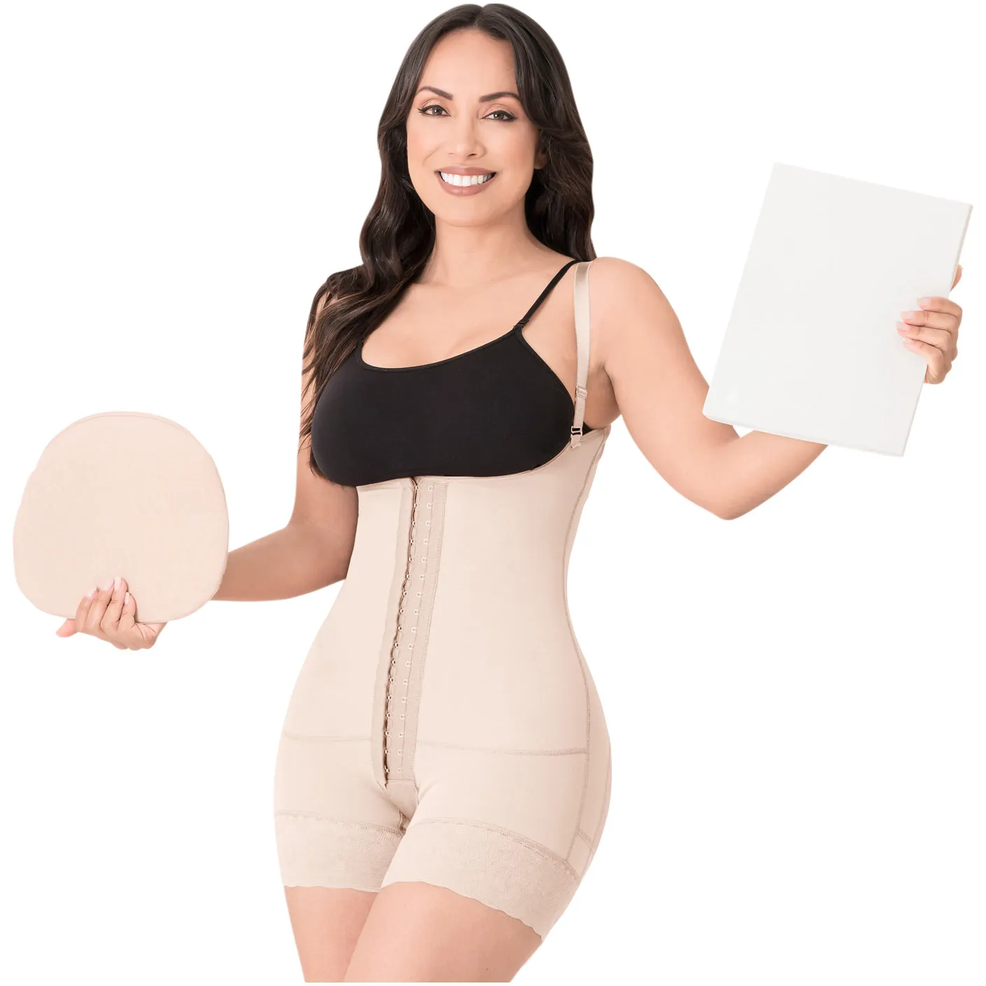 Be Shapy | Laty Rose 21113 Shapewear Tummy Control   Abdominal Lipo Board and Foam | Powernet Colombian Body Shaper
