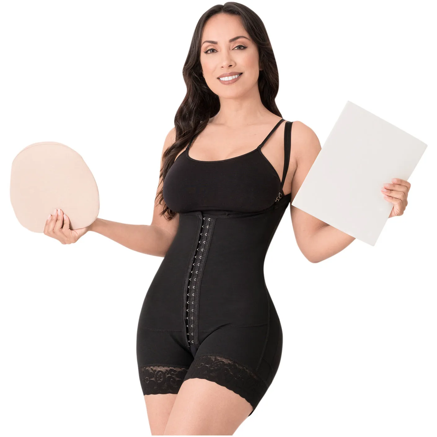Be Shapy | Laty Rose 21113 Shapewear Tummy Control   Abdominal Lipo Board and Foam | Powernet Colombian Body Shaper