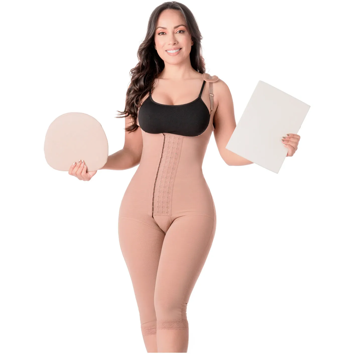 Be Shapy | MariaE 9152 Colombian Full Body Shaper After Surgery   Lipo Ab Board and Liposuction Foam