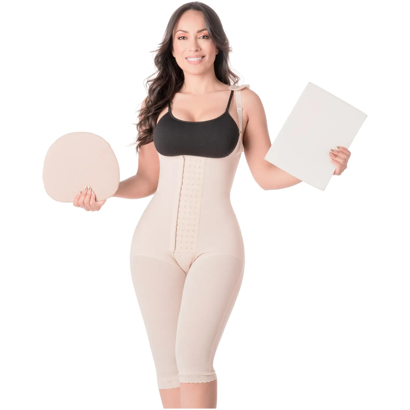 Be Shapy | MariaE 9152 Colombian Full Body Shaper After Surgery   Lipo Ab Board and Liposuction Foam