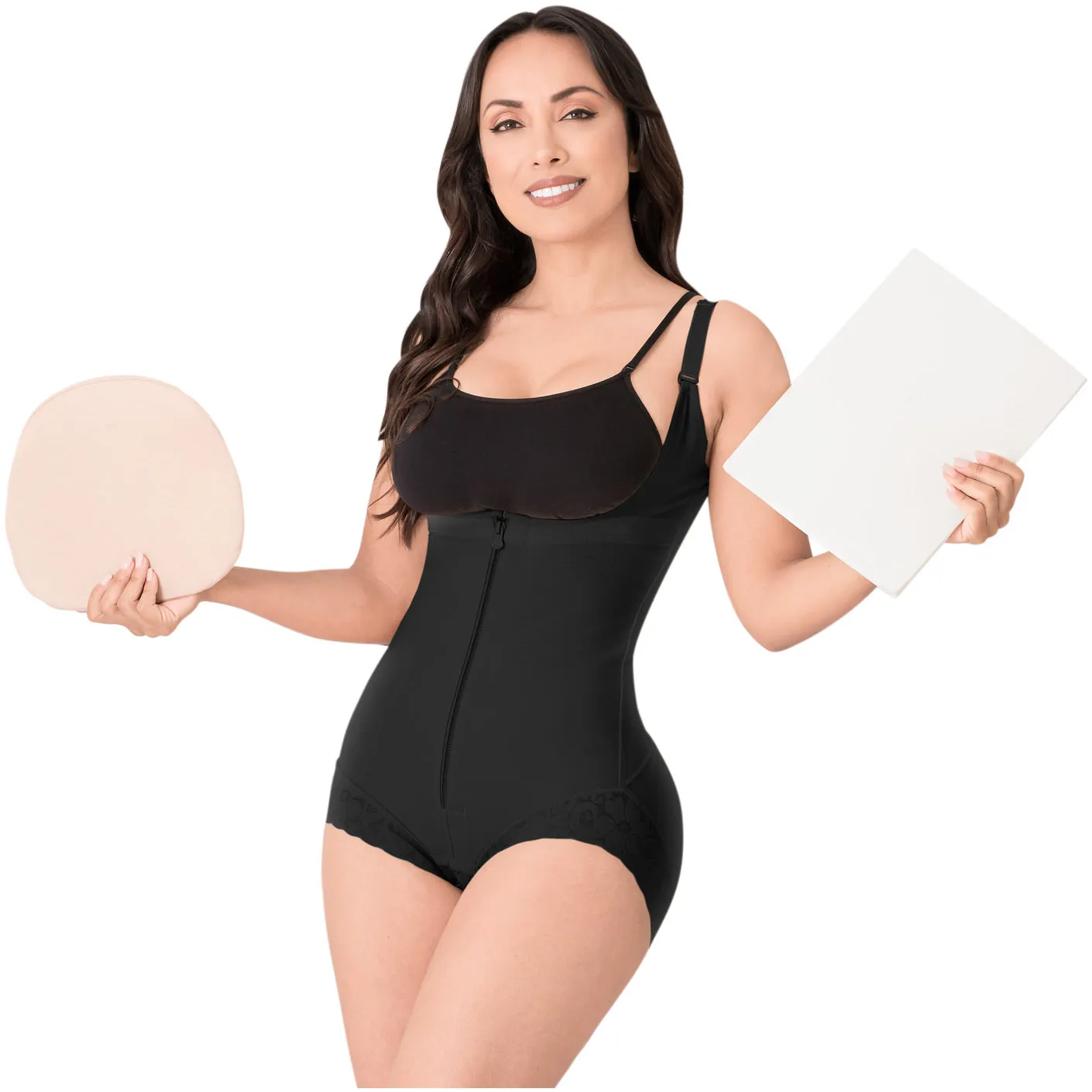 Be Shapy | Salome 0413 Colombian Fajas for Women   Liposuction Ab Board | Butt Lifter and Tummy Control Shapewear for Women
