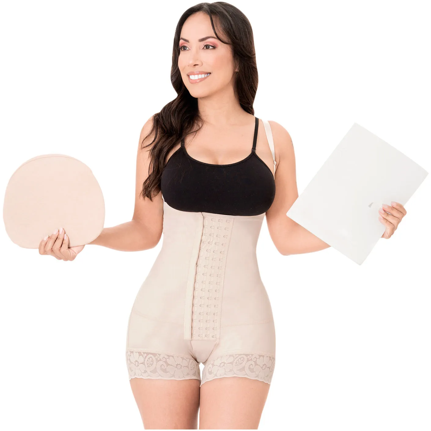 Be Shapy | Sonryse 066 Colombian Body Shaper Faja After Surgery   Lipo Abdominal Board   Lipo Foam After Liposuction