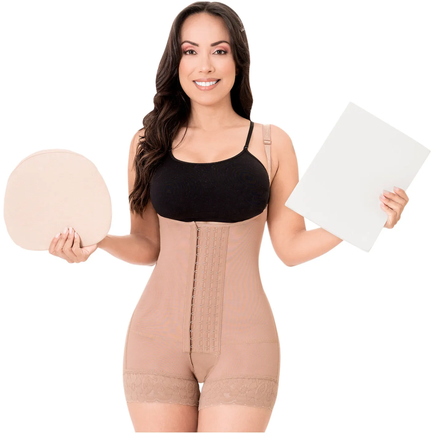 Be Shapy | Sonryse 066 Colombian Body Shaper Faja After Surgery   Lipo Abdominal Board   Lipo Foam After Liposuction