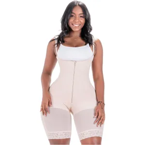 Bling Shapers 099ZF | Bum Lifter Tummy Control Shapewear Mid Thigh Faja for Curvy Wide Hips Small Waist Women | Daily Use