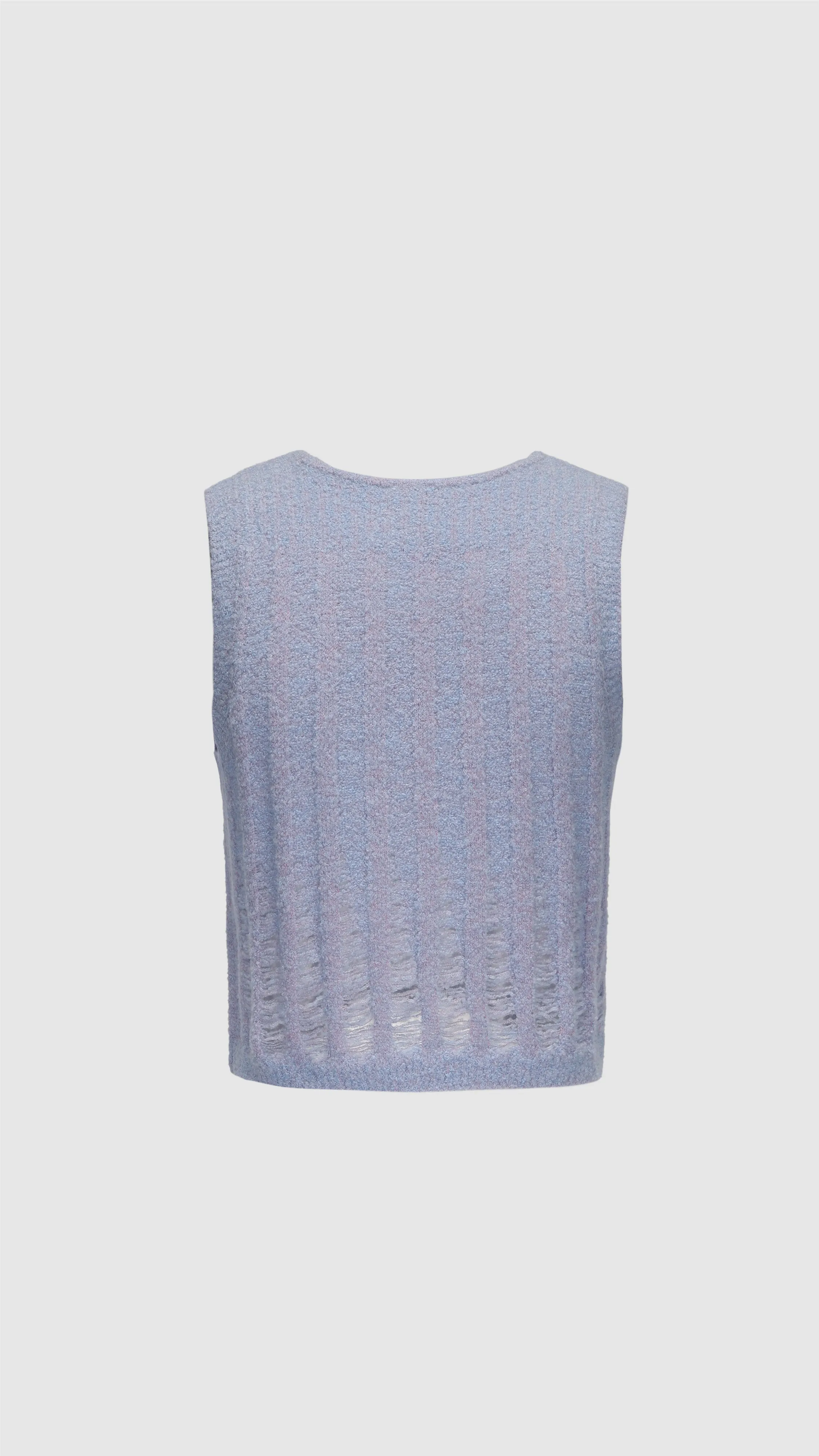 Boucle Cropped Vest