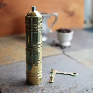 Brass Coffee Grinder