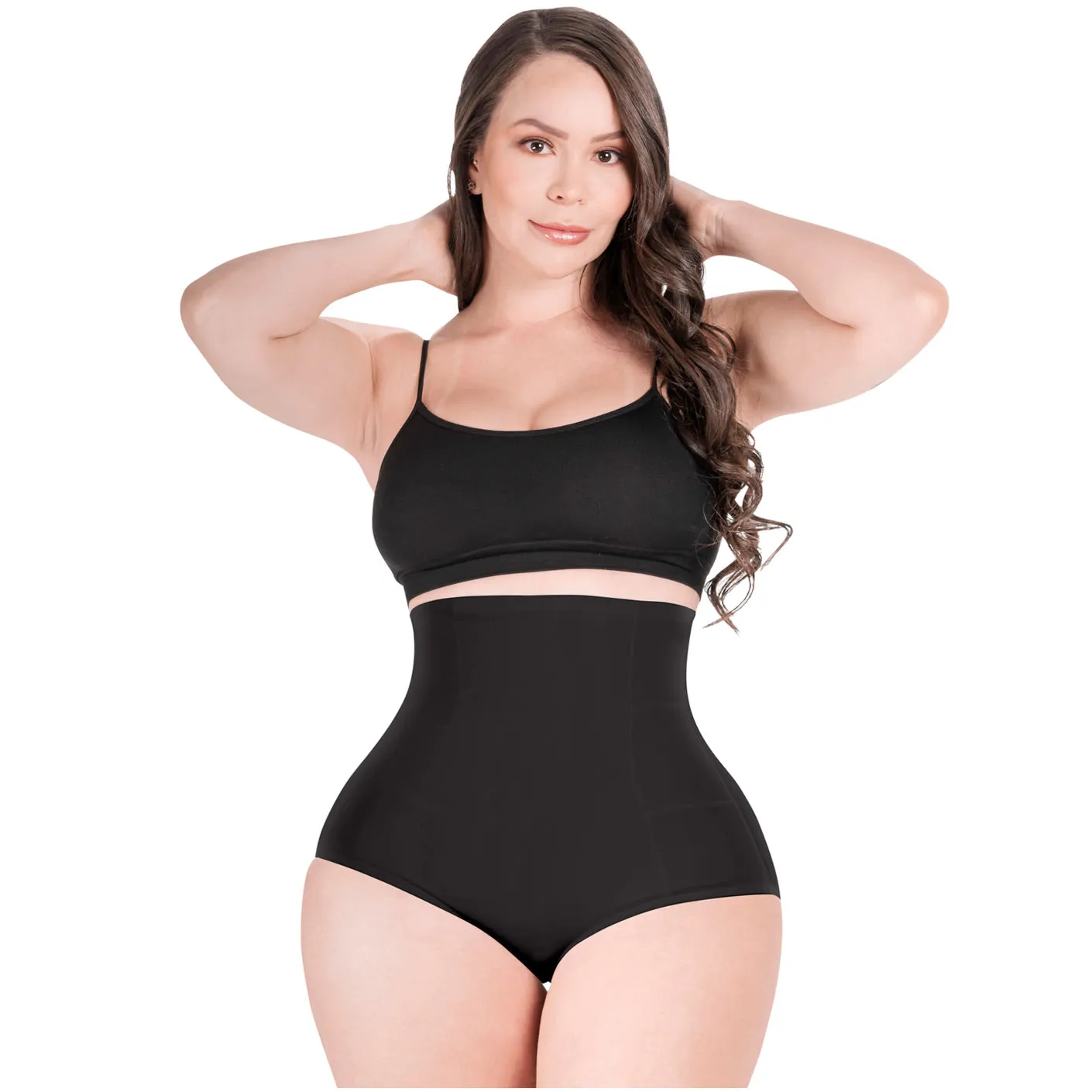 Daily Use Under Wear 2-Pack Tummy Control High-Waist Shapewear & Seamless Panties Sonryse SP607NC