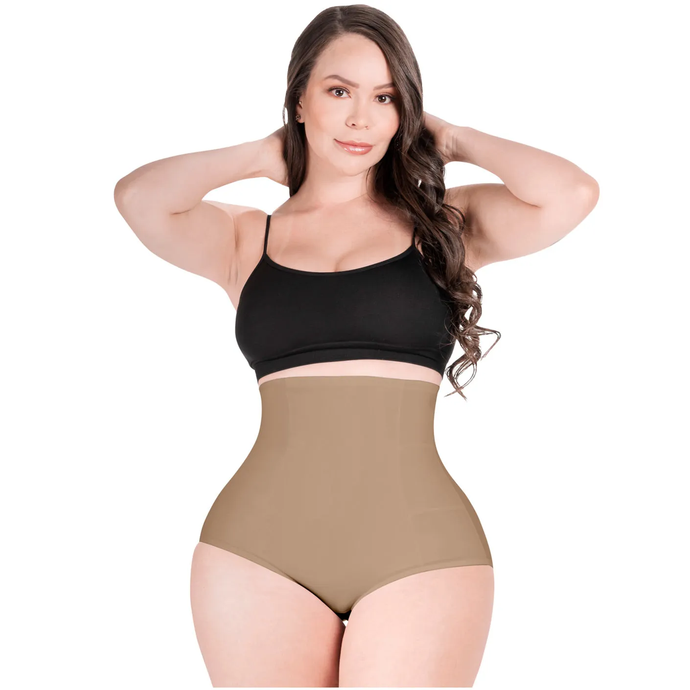Daily Use Under Wear 3-Pack Tummy Control High-Waist Shapewear Seamless Panties Sonryse SP607NC