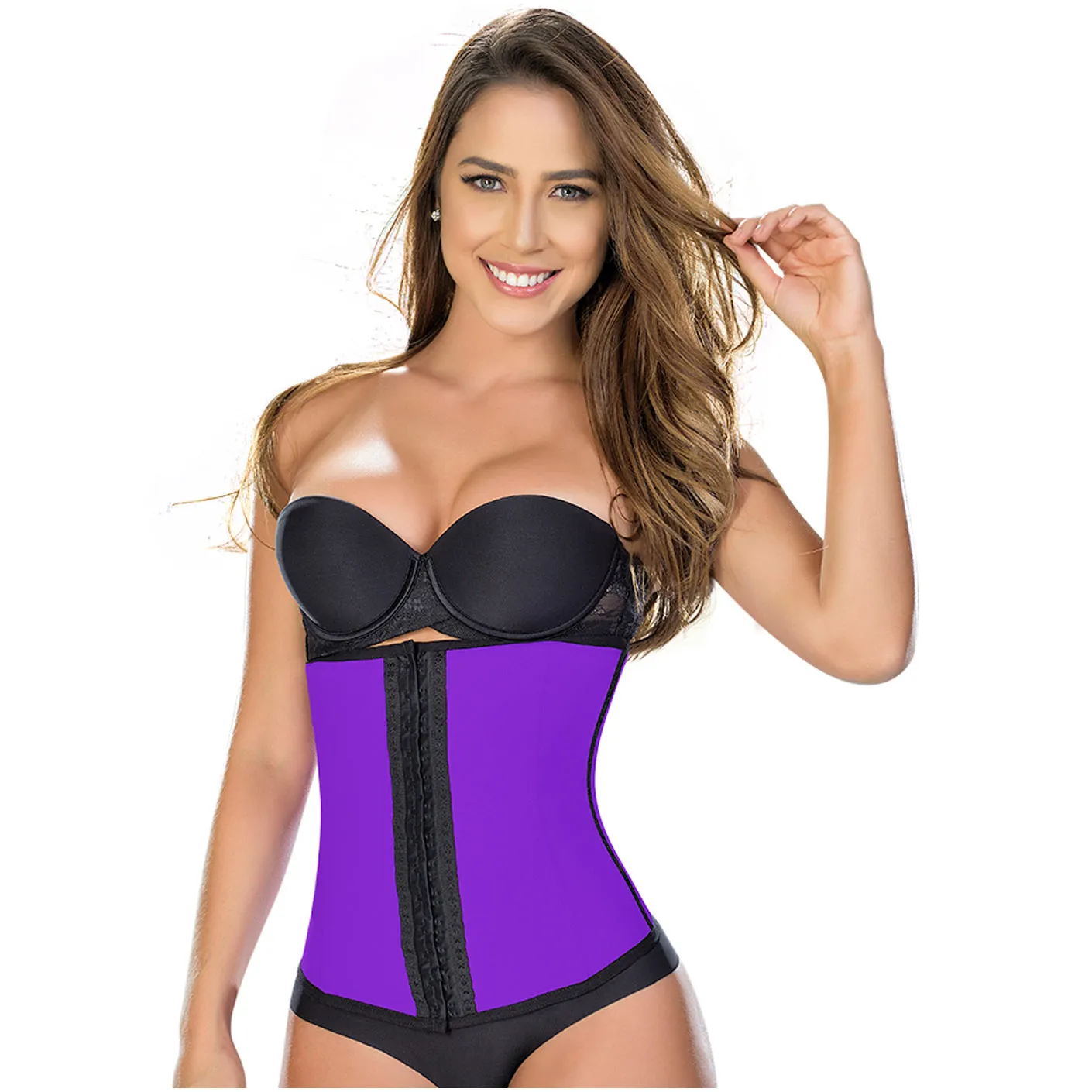 Daily Use Waist Trainer Backless and strapless & High compression Fajas MYD0557