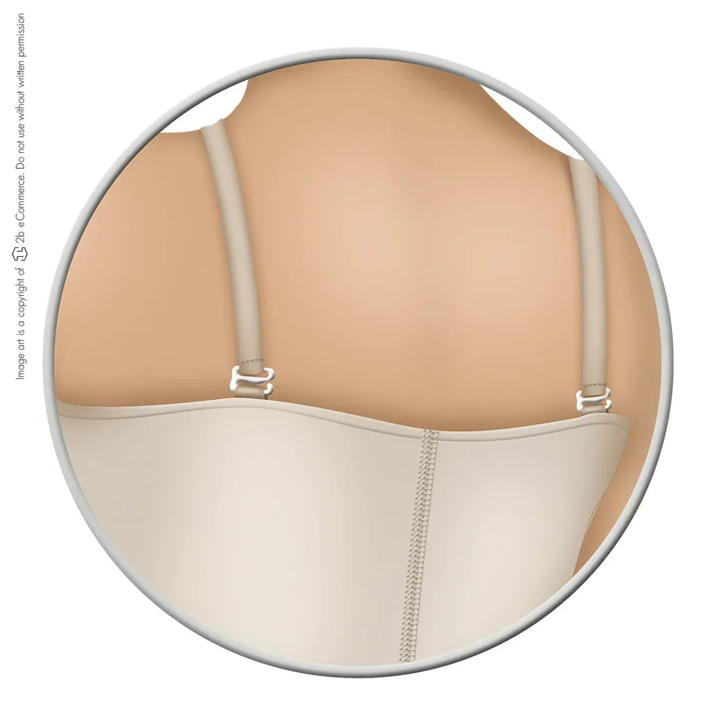 Diane & Geordi 002389 | Postpartum Butt Lifter Bodysuit | Strapless Shapewear Faja Shorts