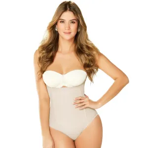 Diane and Geordi Fajas 2352 | Tummy Control Shapewear for Women | Strapless Bodysuit Faja