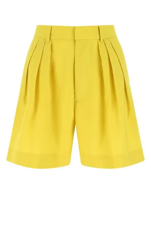 Dsquared2 High Waisted Pleated Shorts