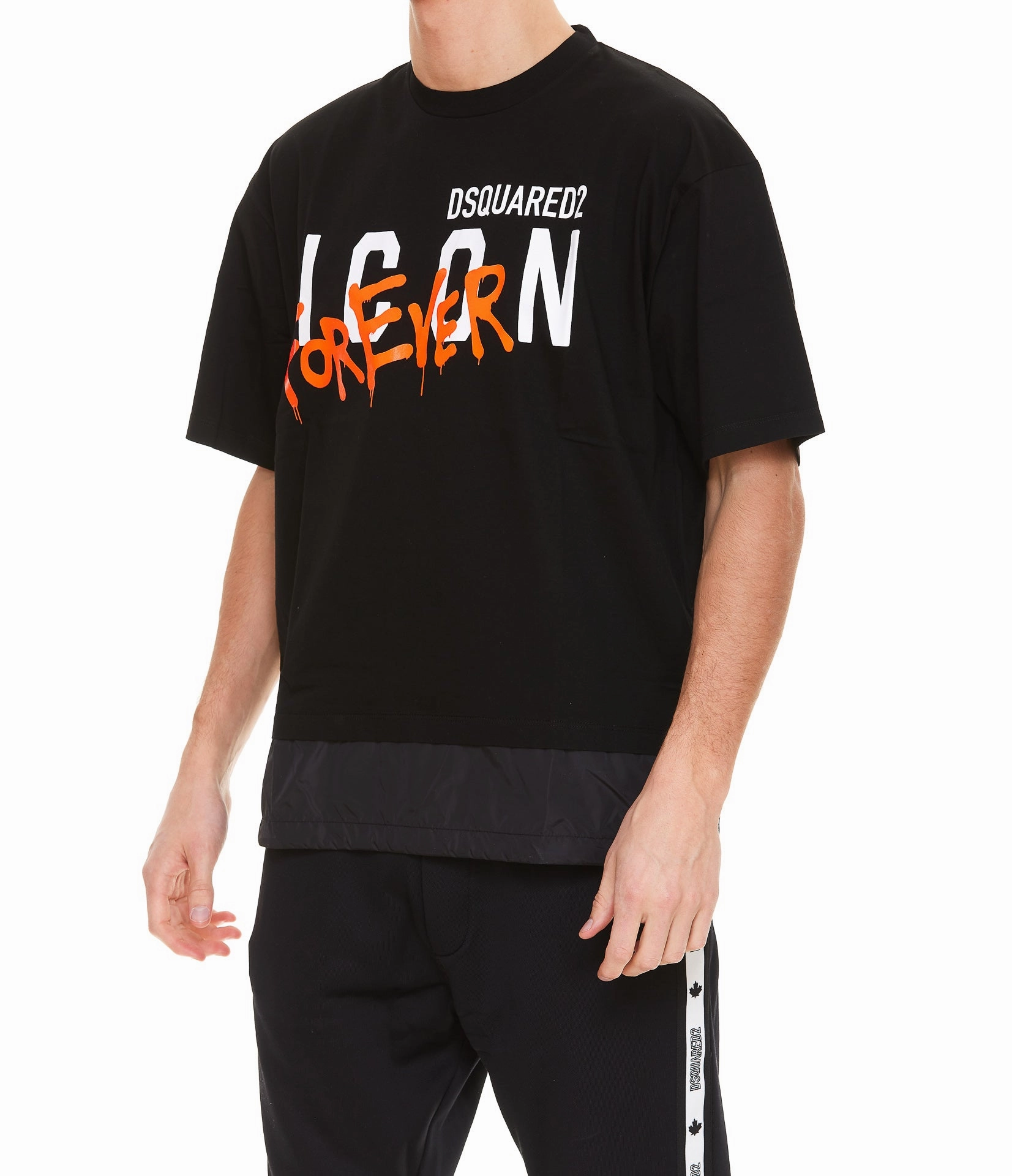 Dsquared2 Logo Graffiti Print T-Shirt