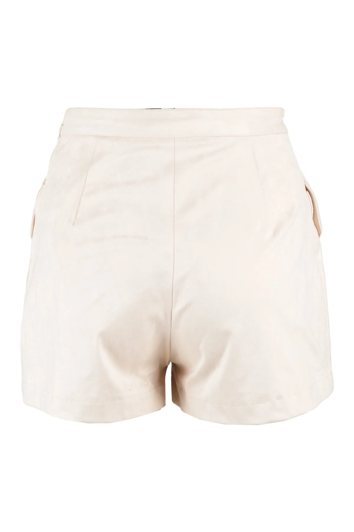 Elisabetta Franchi Tassel Charm Lace-Up Shorts