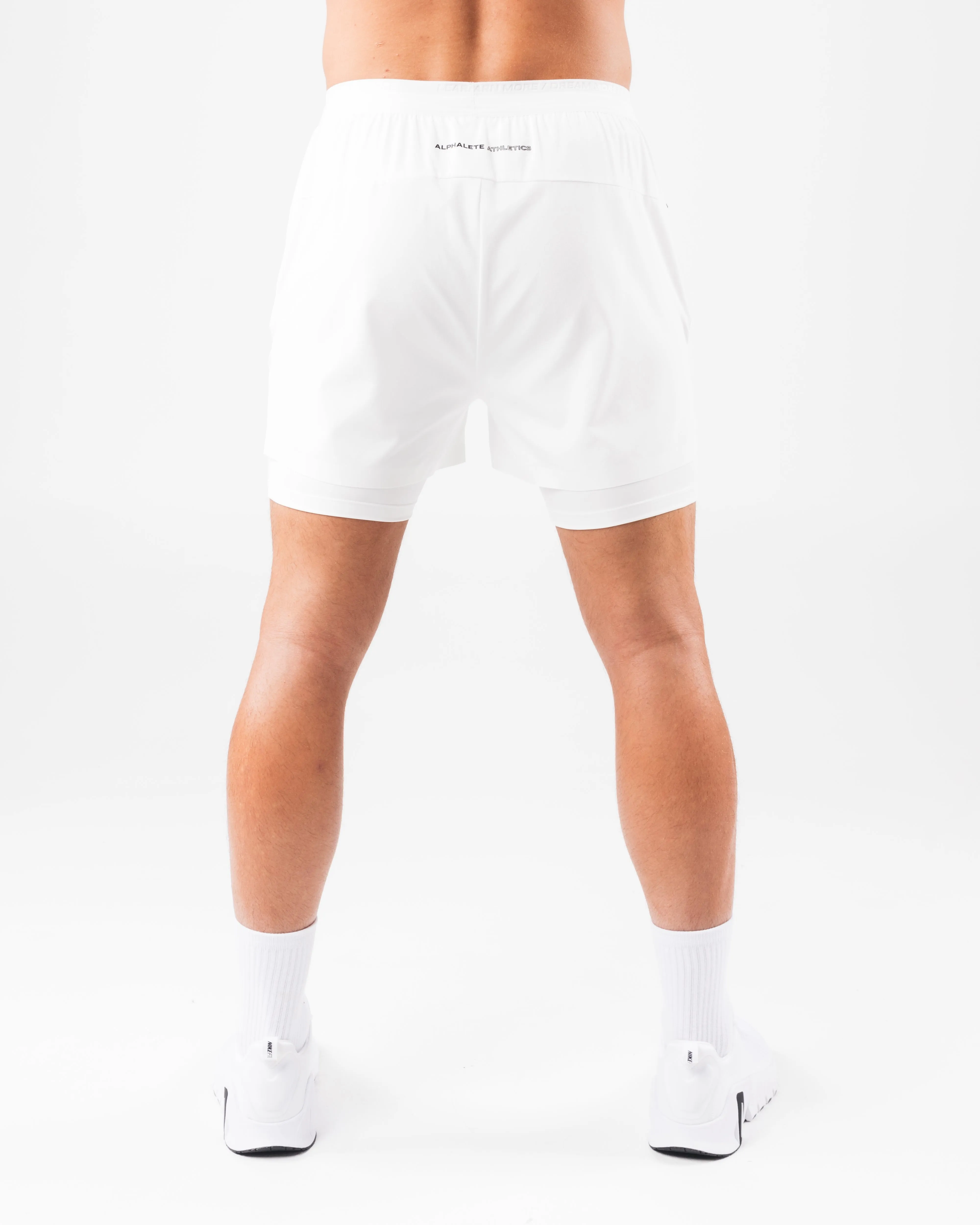 Elite Swift Short 5" - White