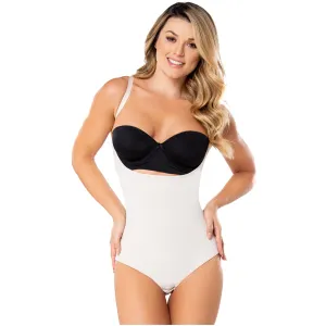 Fajas Diane & Geordi 002375 | Slimming Bodysuit Colombian Faja | Open Bust Tummy Control Girdle for Daily Use