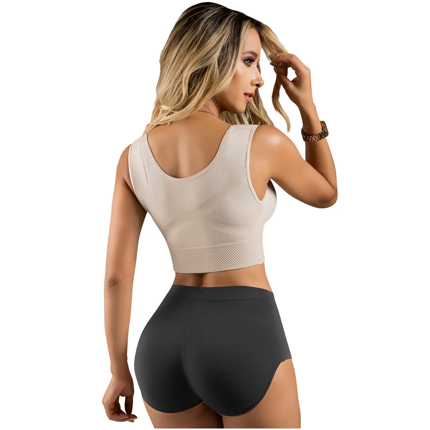 Fajas Laty Rose 21896 | High Waist Butt Lifting Push Up Shaping Panties