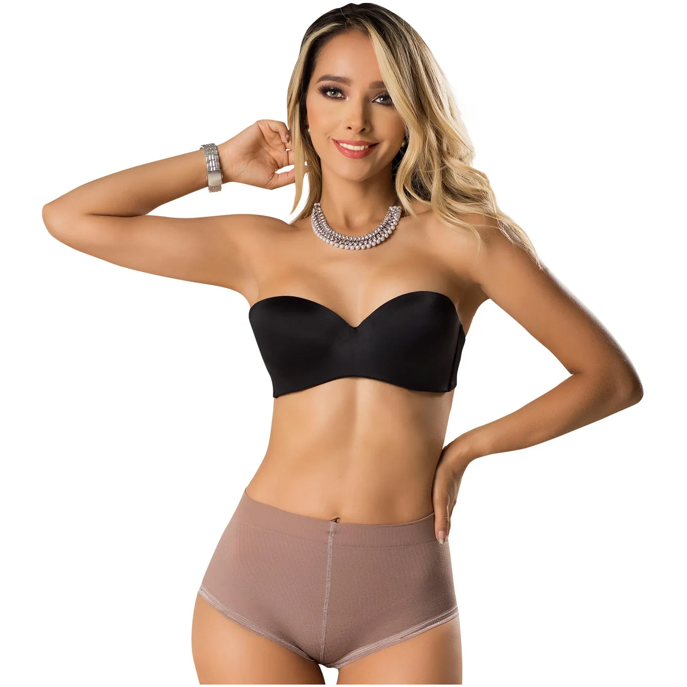 Fajas Laty Rose 21896 | High Waist Butt Lifting Push Up Shaping Panties