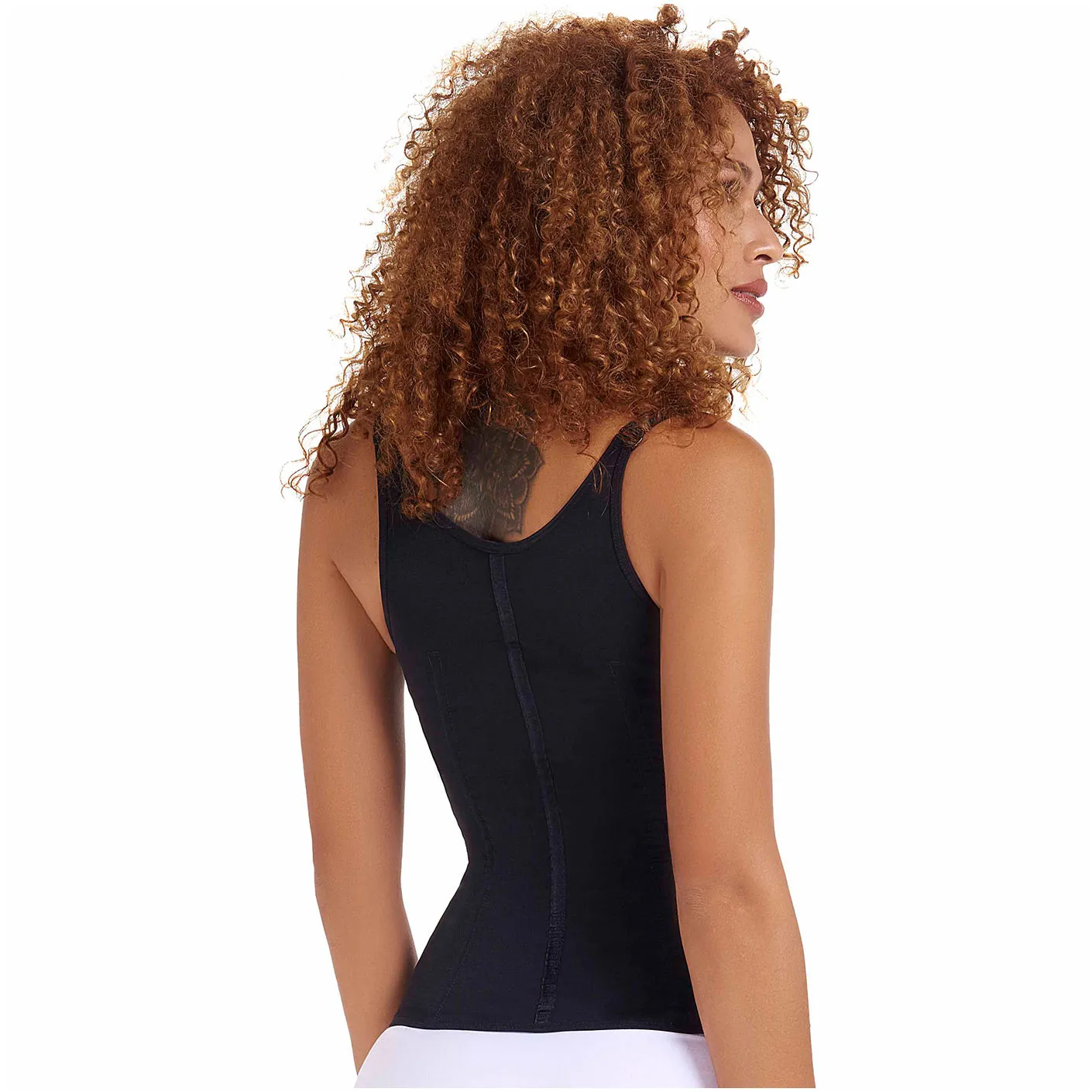Fajas MariaE 9037 | Slimming Tummy Control Shapewear Vest for Women | Daily Use & Dresses