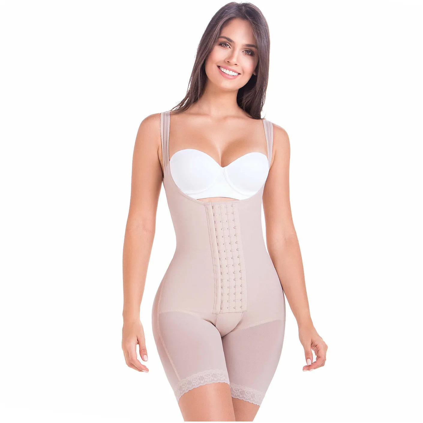 Fajas MariaE 9412 | Colombian Body Shaper Shapewear for Women | After Pregnancy or Post Surgery Girdle Butt Lifting Compression Garment