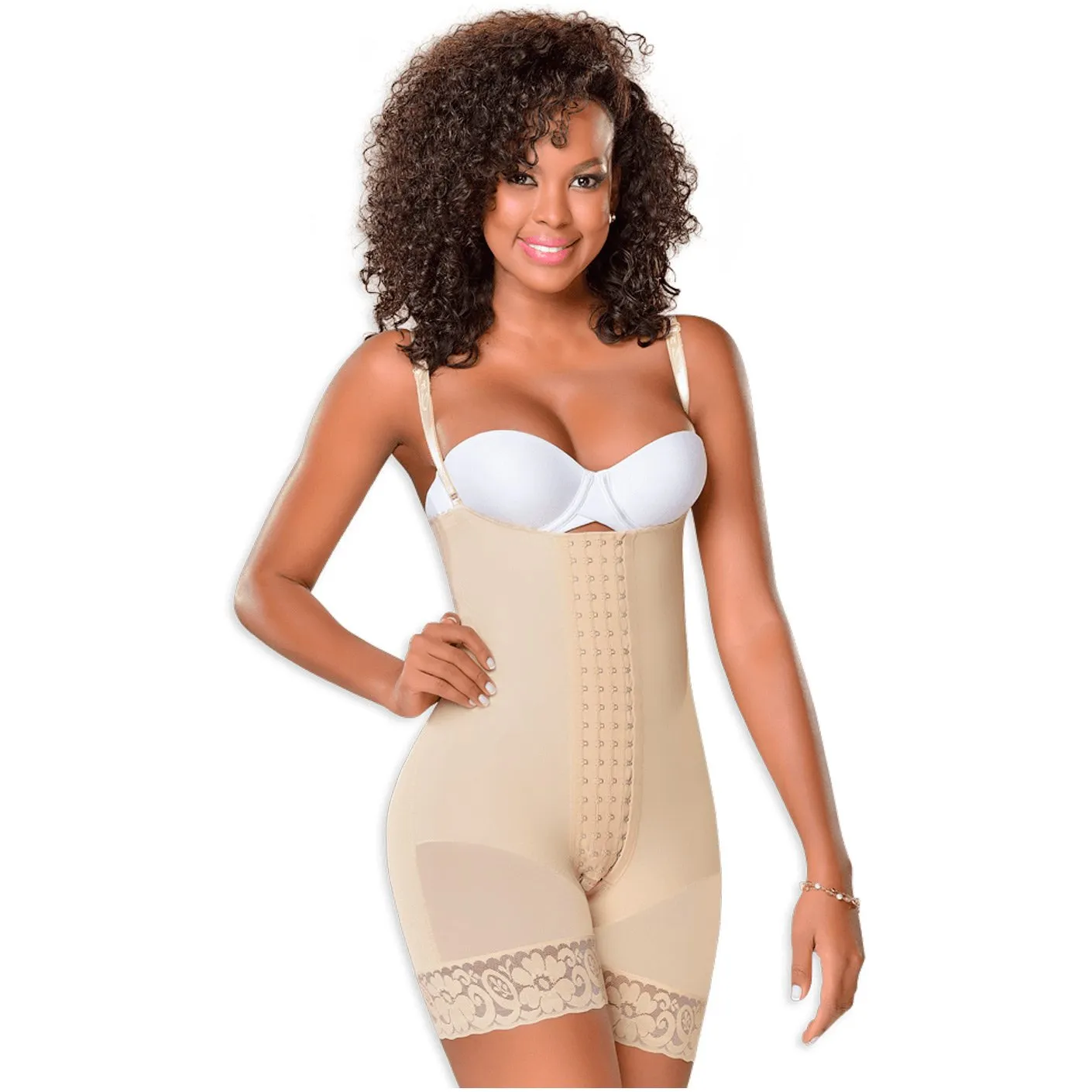 Fajas MYD 0086 | Strapless Shapewear Bodysuit For Women