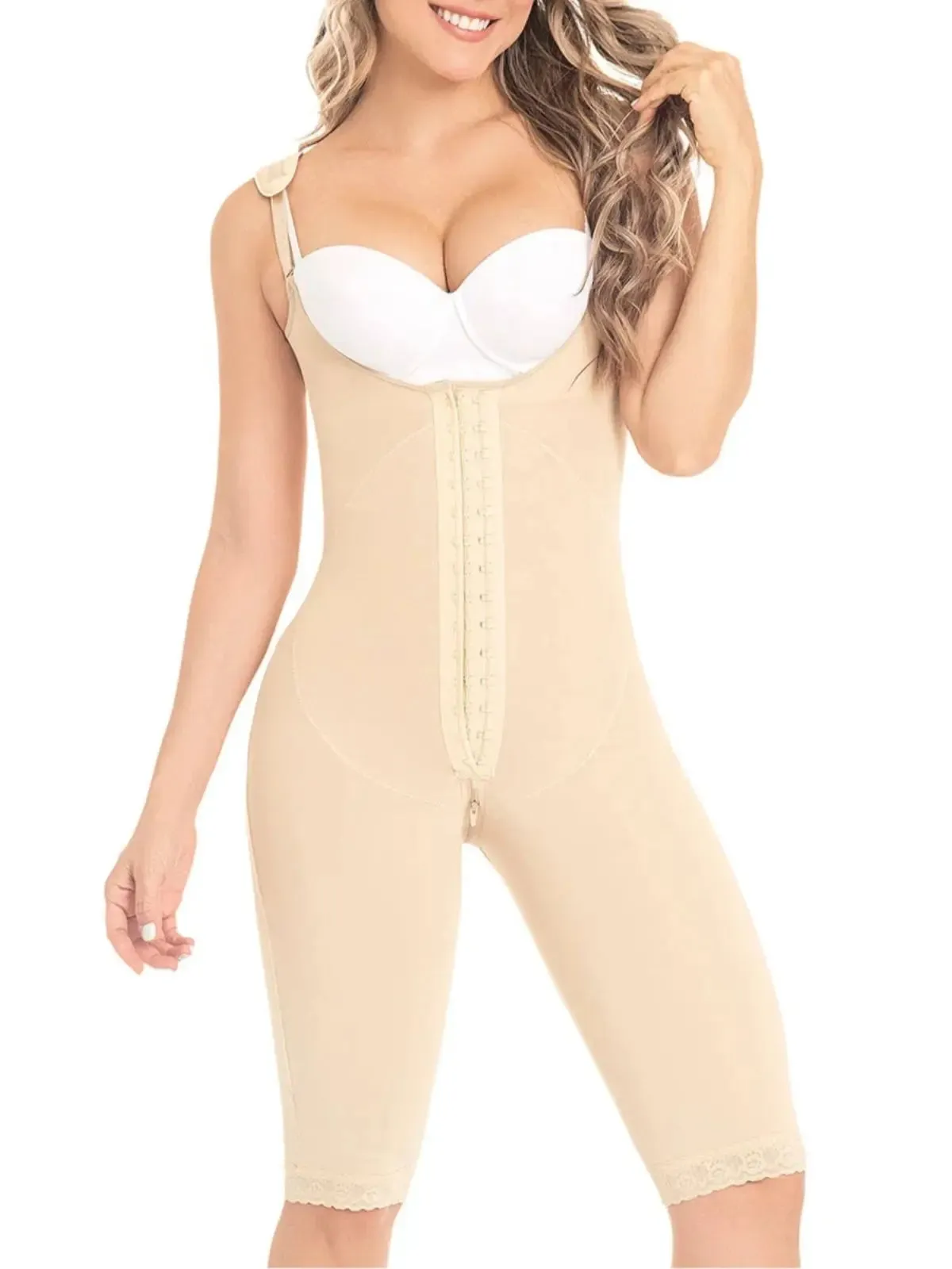 Fajas MYD 0478 | Slimming Full Body Shaper for Women – High Compression Powernet Shapewear