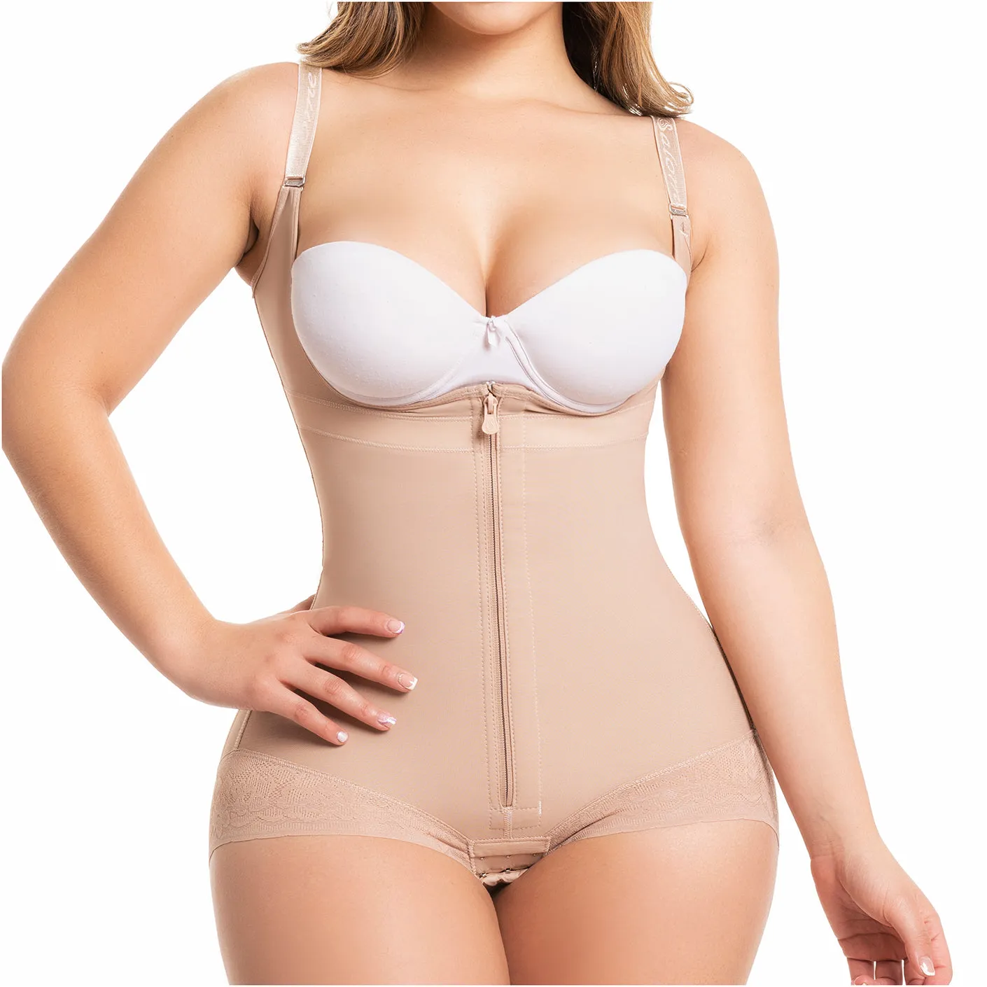 Fajas Salome 0413 | Tummy Control Open Bust Shapewear for Women