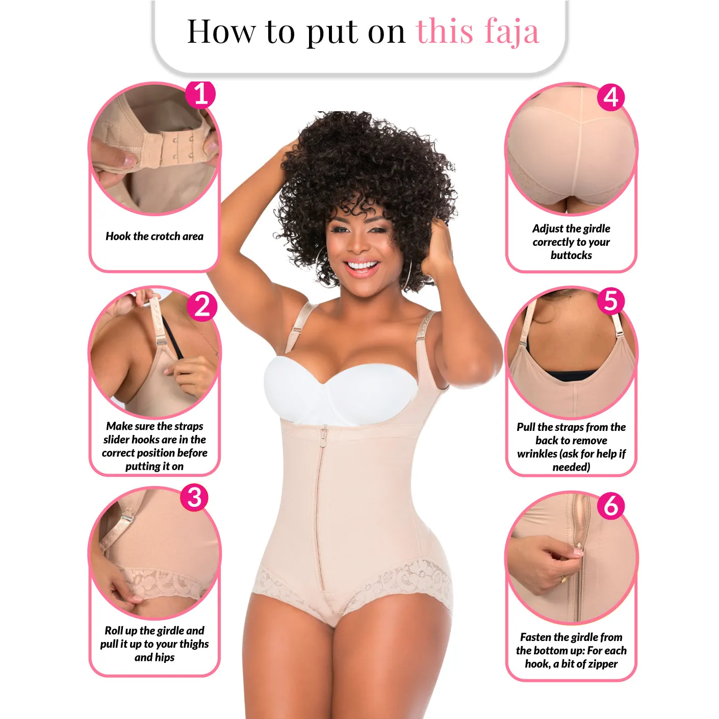 Fajas Salome 0413 | Tummy Control Open Bust Shapewear for Women