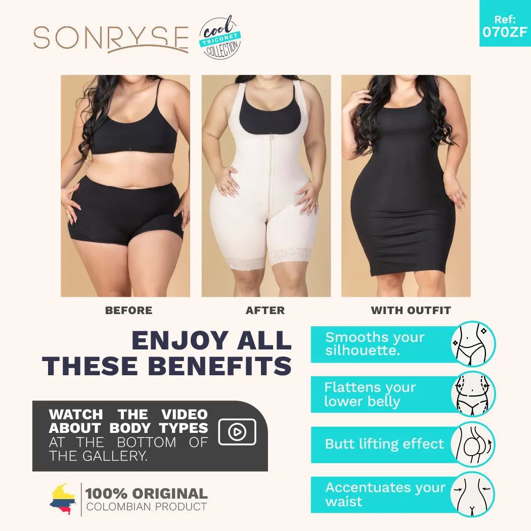 Fajas SONRYSE TR70ZF | Butt Lifting Shapewear Shorts | Daily Use | Triconet