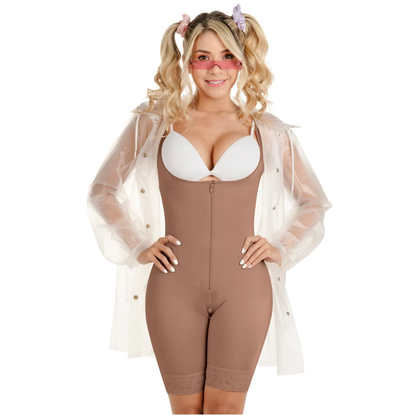 Fajas SONRYSE TR97ZF | Colombian Tummy Control Shapewear | Butt Lifting | Post Surgery and Daily Use