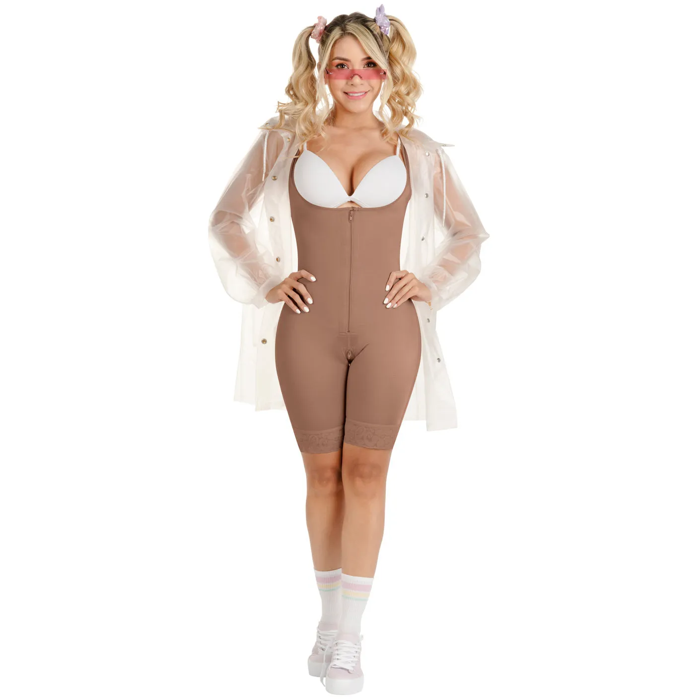 Fajas SONRYSE TR97ZF | Colombian Tummy Control Shapewear | Butt Lifting | Post Surgery and Daily Use