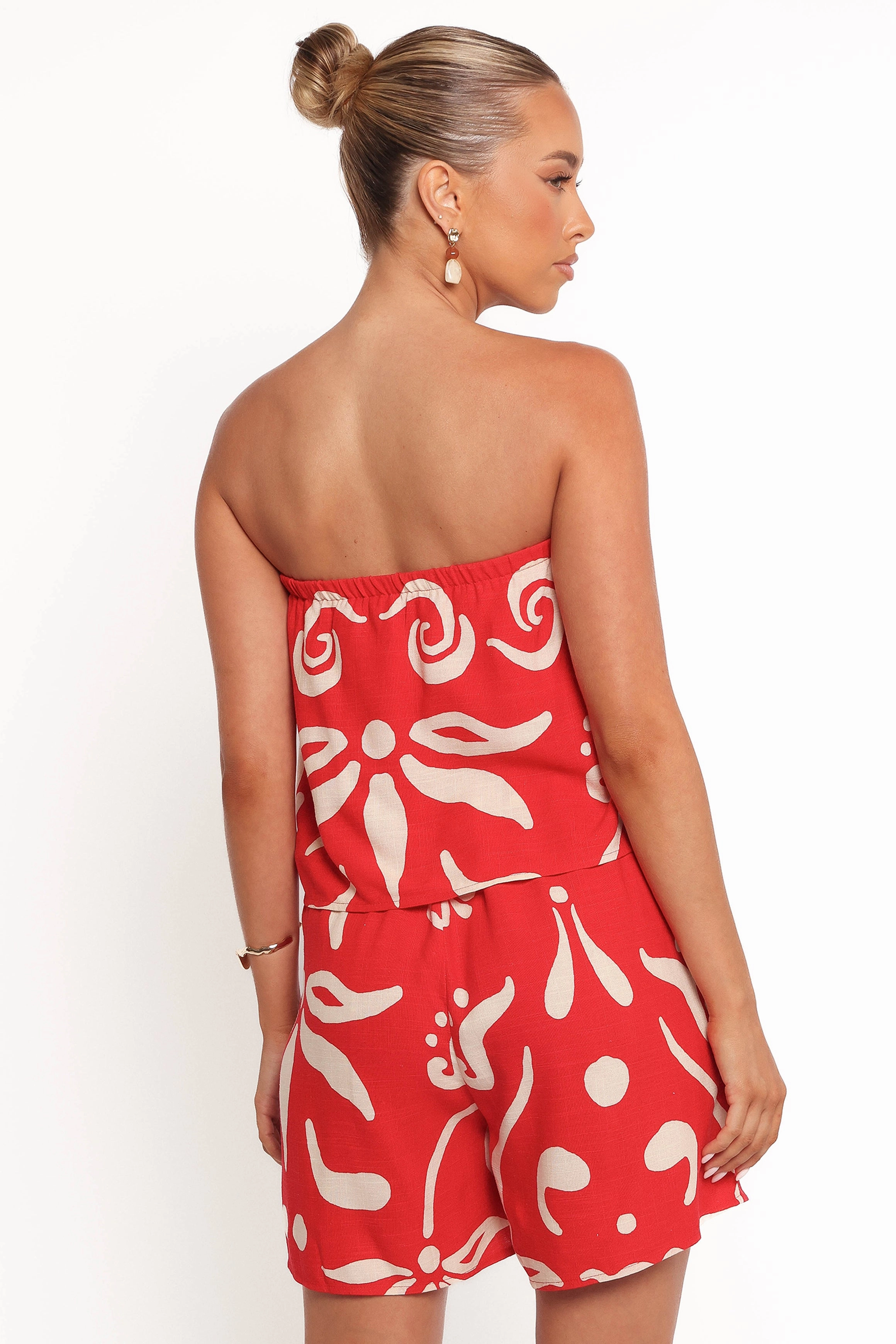 Herbie Strapless Playsuit - Sunburst