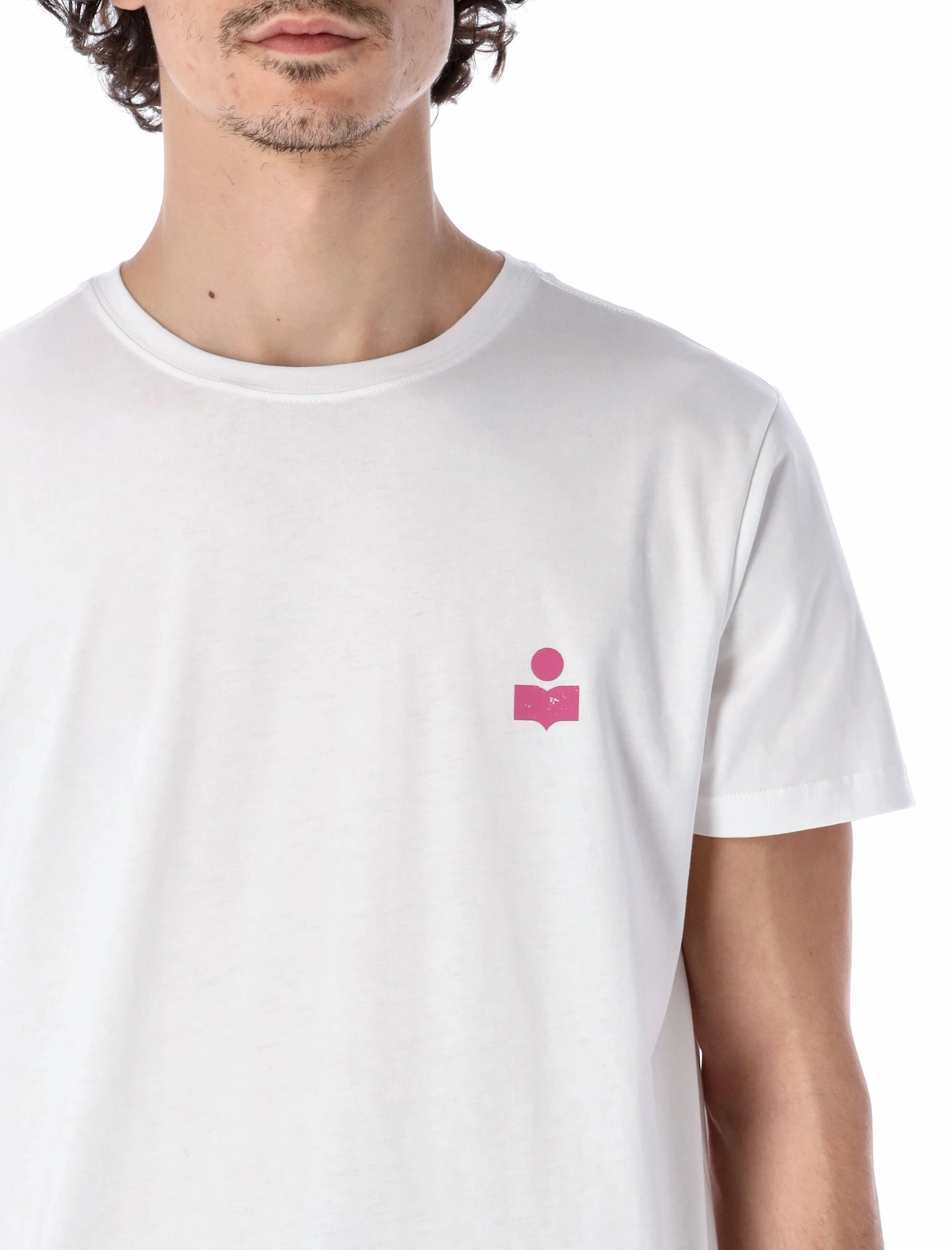 Isabel Marant Logo Print Crewneck T-Shirt