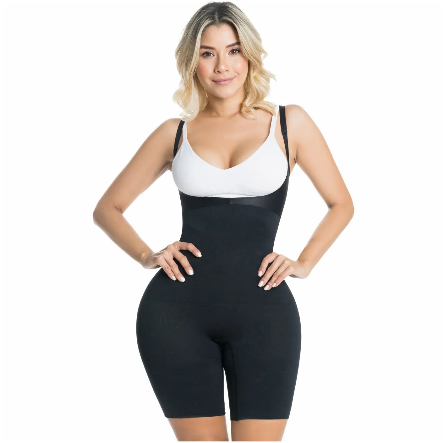 Kurvas CH003SL | Daily Use Everyday Shapewear Mid-Thigh Length For Dresses