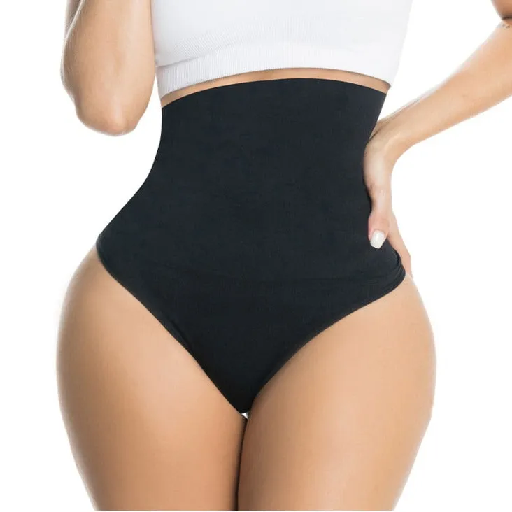 Kurvas CH004SL | Seamless Strapless Shapewear High Waisted Thong