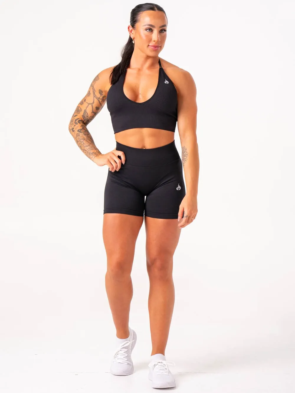Lift Scrunch Shorts - Black