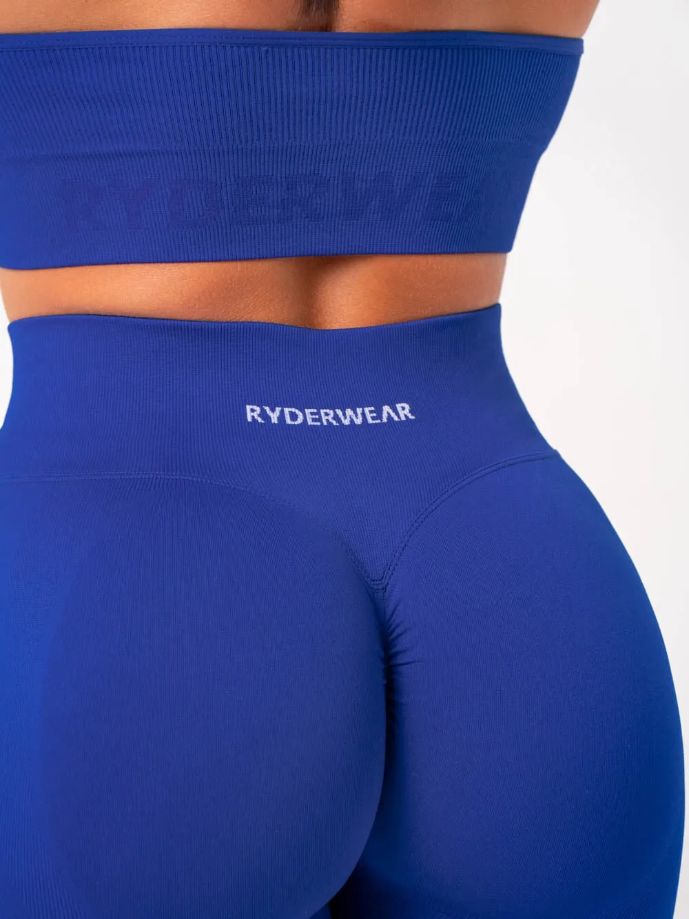 Lift Scrunch Shorts - Cobalt