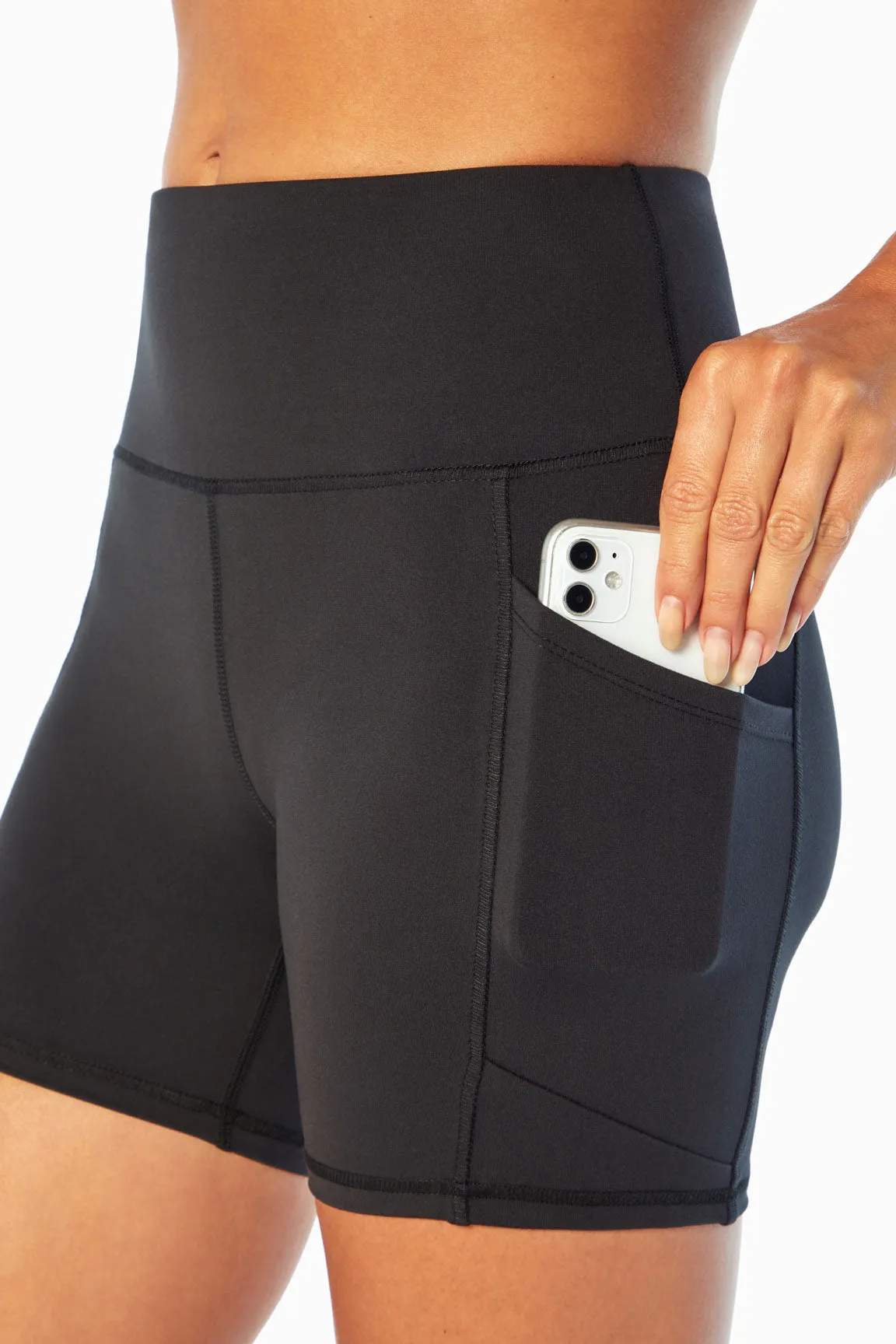 Linnette Side Pocket Tummy Control Short
