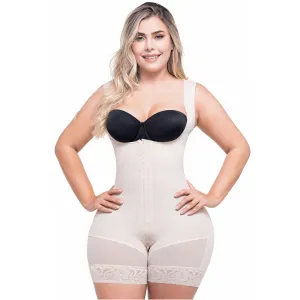 Liposuction Post-Surgery Faja with Zippered crotch, Open bust, Medium compression Sonryse 211BF