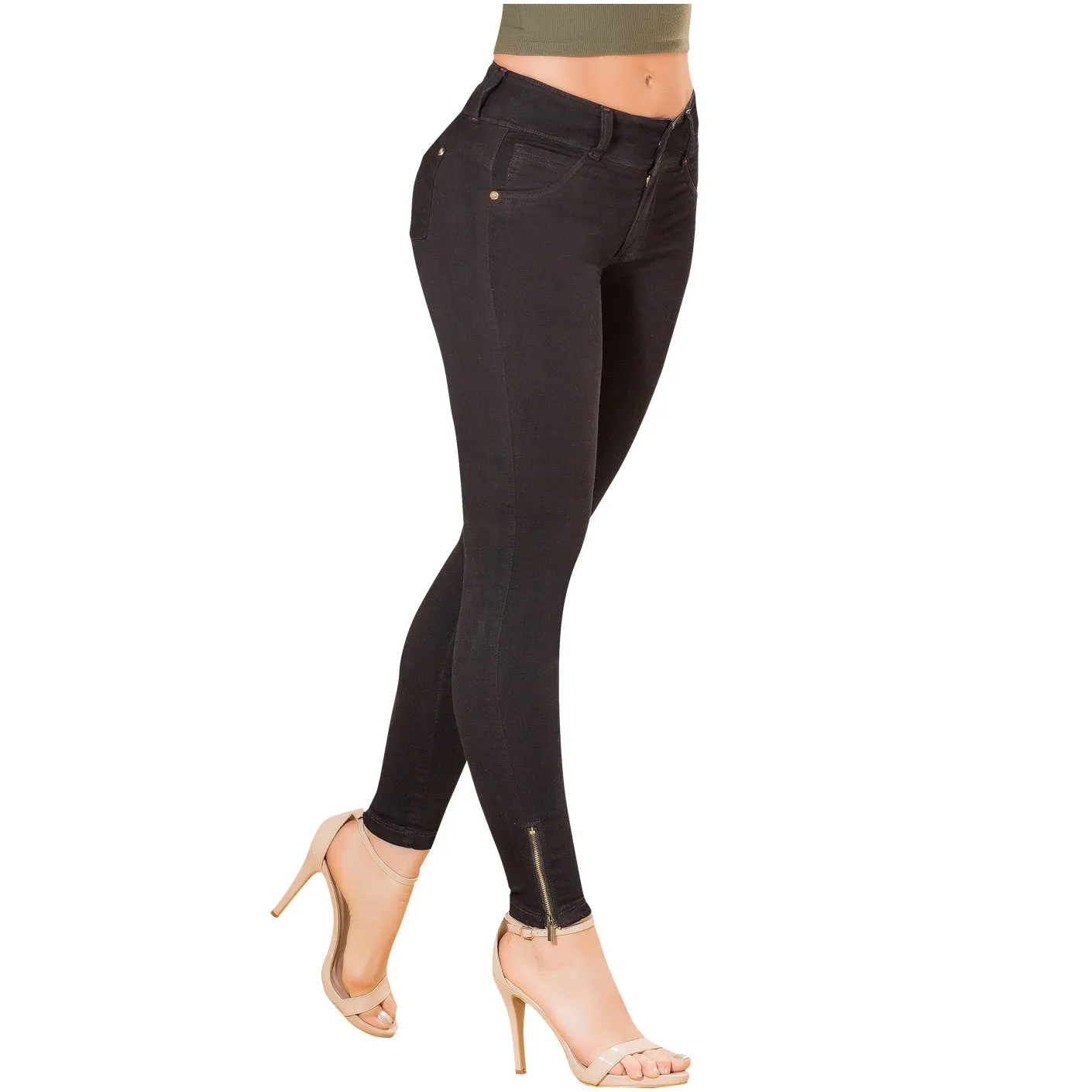 LT.Rose IS1B03 Colombian Butt Lifter Skinny Jeans